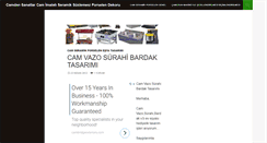 Desktop Screenshot of camdansanatlar.com